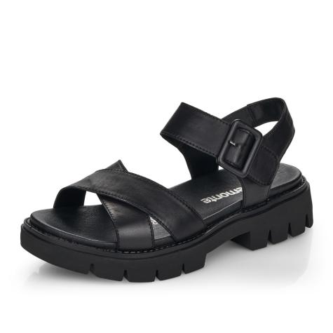 Dámske sandále REMONTE D7950-00 čierna S5