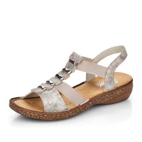 Dámské sandály RIEKER 62850-90 růžová S5