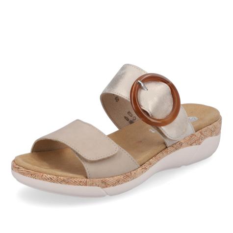Dámske šľapky REMONTE R6858-60 béžová S5