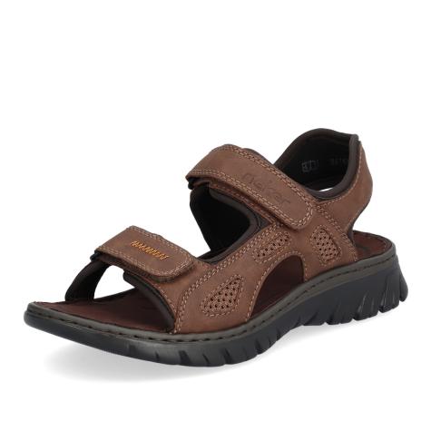 Pánske sandále RIEKER 26761-27 hnedá S5