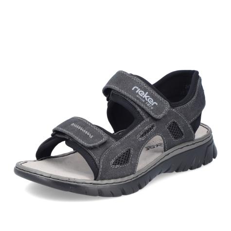 Pánske sandále RIEKER 26763-45 sivá S5
