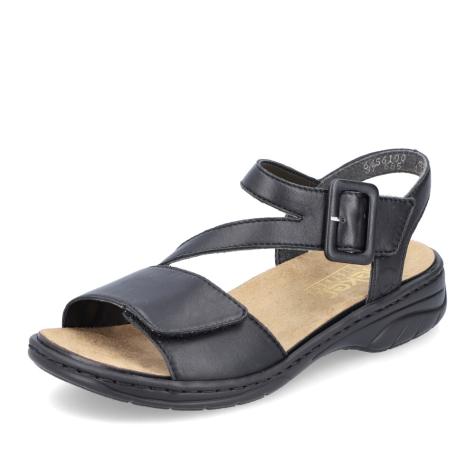 Dámské sandály RIEKER 64561-00 černá S5