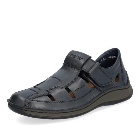 Pánske poltopánky RIEKER 05291-14 modrá S5