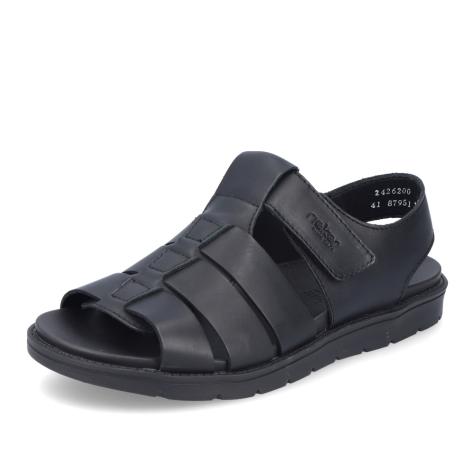Pánske sandále RIEKER 24262-00 čierna S4