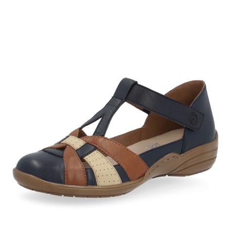 Dámske sandále REMONTE R7601-14 modrá S5