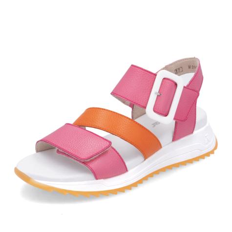 Dámske sandále RIEKER W2950-31 ružová S5