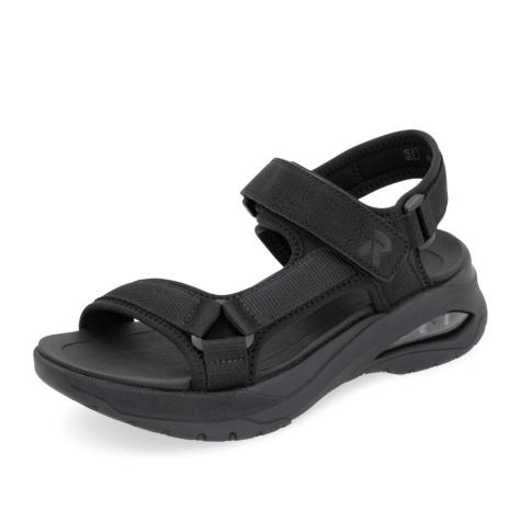 Dámske sandále RIEKER W3151-00 čierna S5