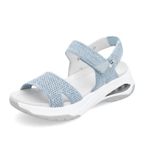 Dámské sandály RIEKER W3152-10 modrá S5