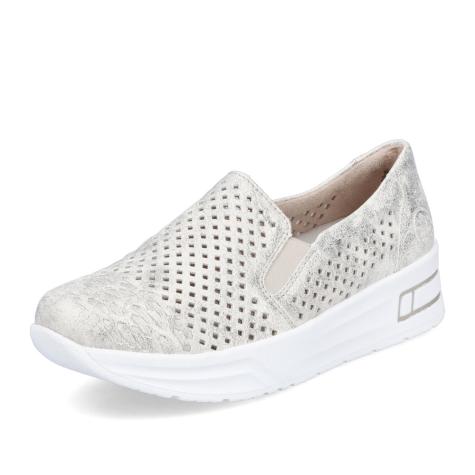 Dámské mokasíny RIEKER N8155-60 béžová S5