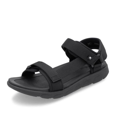 Pánske sandále RIEKER 20850-00 čierna S5
