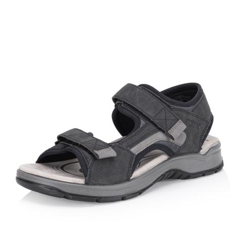 Pánske sandále RIEKER 26952-00 čierna S5