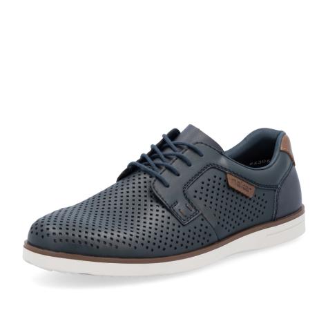 Pánské polobotky RIEKER B2306-14 modrá S5