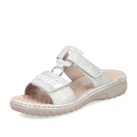 Dámske šľapky RIEKER 60481-40 sivá S5