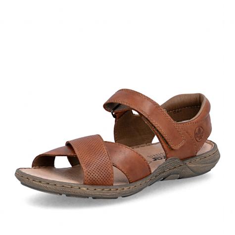 Pánské sandály RIEKER 22055-24 hnědá S6