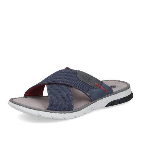 Pánské nazouváky RIEKER 25250-14 modrá S6