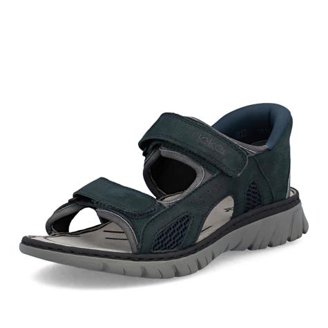 Pánske sandále RIEKER 26753-14 modrá S6