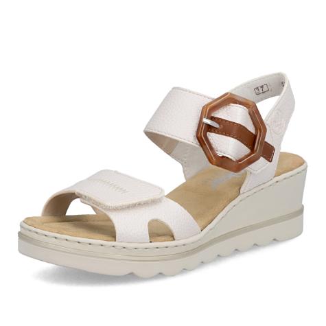 Dámské sandály RIEKER 67476-91 béžová S6