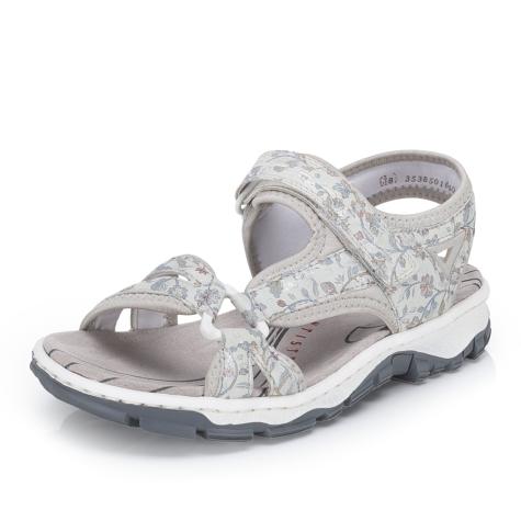 Dámske sandále RIEKER 68879-96 sivá S6