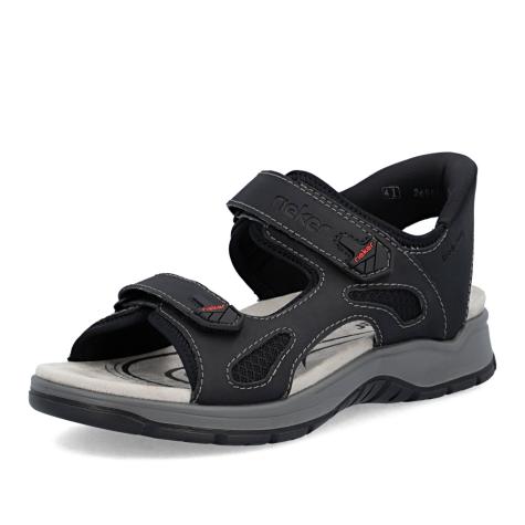 Pánské sandály RIEKER 26953-00 černá S6