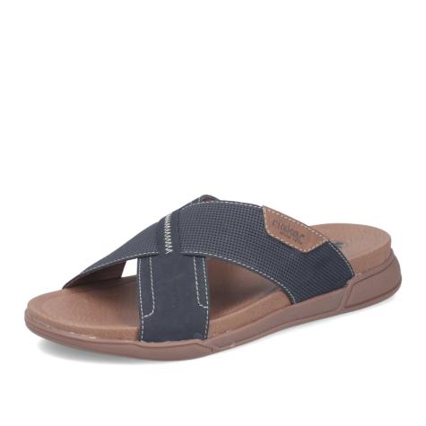 Pánské nazouváky RIEKER 27080-14 modrá S6
