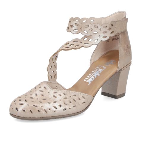 Dámské sandály RIEKER 41055-62 béžová S6