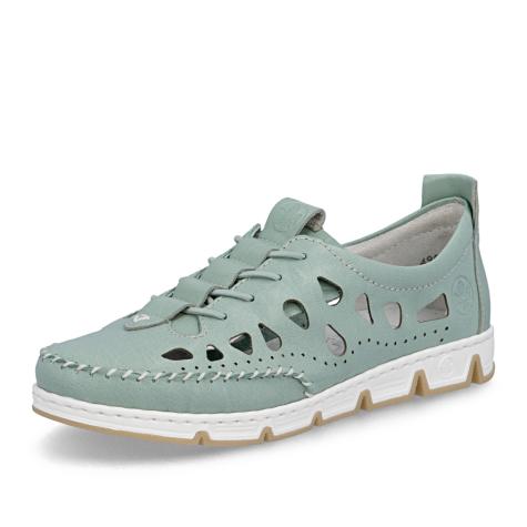 Dámské tenisky RIEKER 49956-52 zelená S6