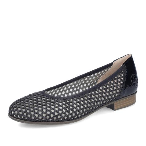 Dámské baleríny RIEKER 51960-00 černá S6