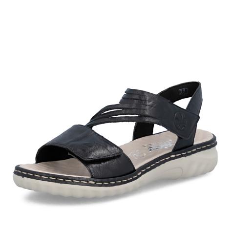 Dámské sandály RIEKER 60464-00 černá S6
