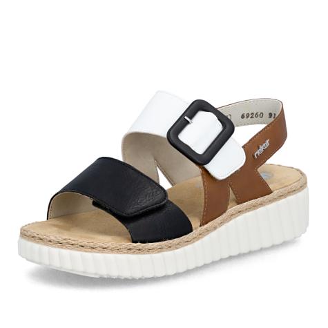 Dámske sandále RIEKER 69260-91 čierna S6