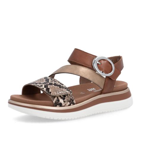 Dámske sandále REMONTE D1J64-25 hnedá S6