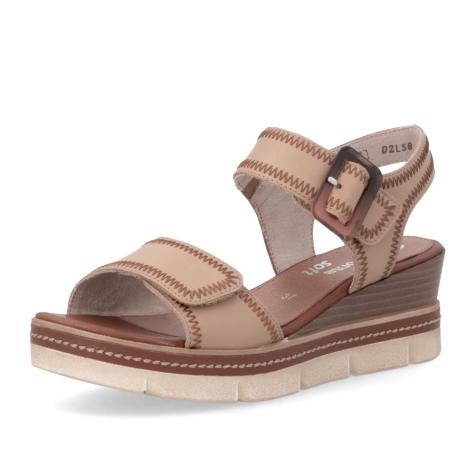 Dámské sandály REMONTE D2L58-61 béžová S6