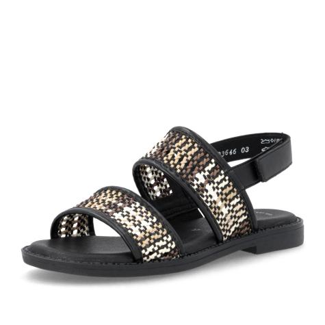 Dámske sandále REMONTE D3646-03 čierna S6