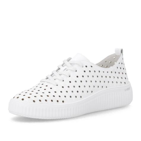 Dámske poltopánky REMONTE D3E06-80 biela S6