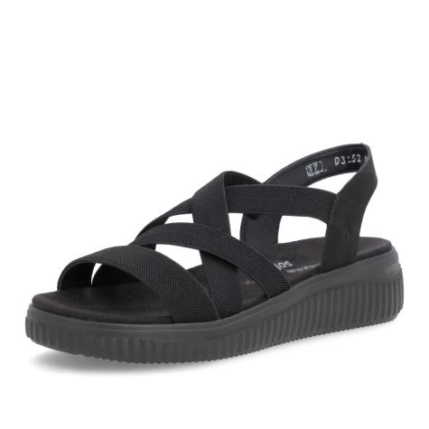 Dámské sandály REMONTE D3L52-00 černá S6