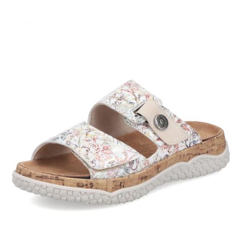 Dámské nazouváky RIEKER V0300-90 bílá S6