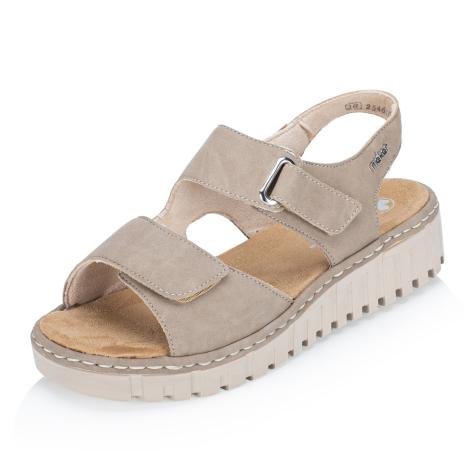 Dámske sandále RIEKER V1382-64 béžová S6