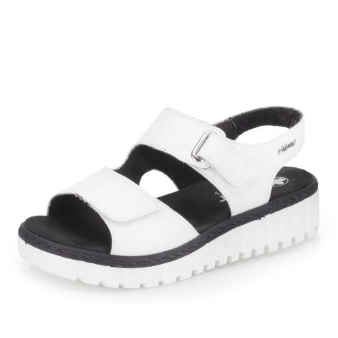Dámské sandály RIEKER V1382-80 bílá S6