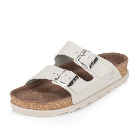 Dámske šľapky RIEKER V3190-40 sivá S6