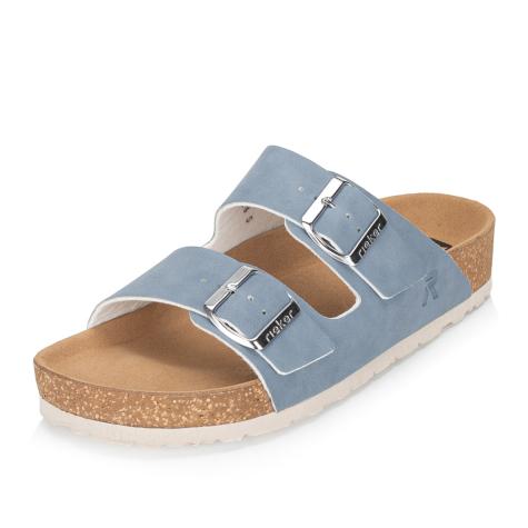 Dámské nazouváky RIEKER V6391-14 modrá S6