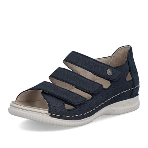 Dámske sandále RIEKER V7451-14 modrá S6