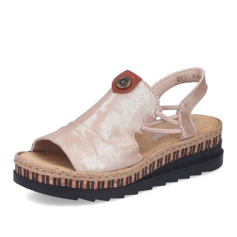 Dámské sandály RIEKER V7972-60 béžová S6