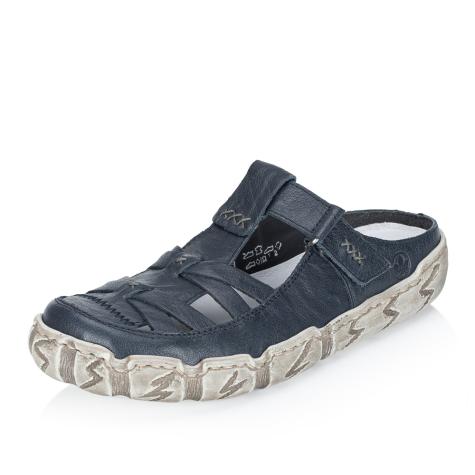 Dámske šľapky RIEKER L0396-14 modrá S6