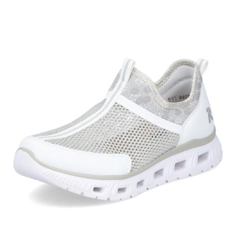 Dámske tenisky RIEKER M6077-80 biela S6