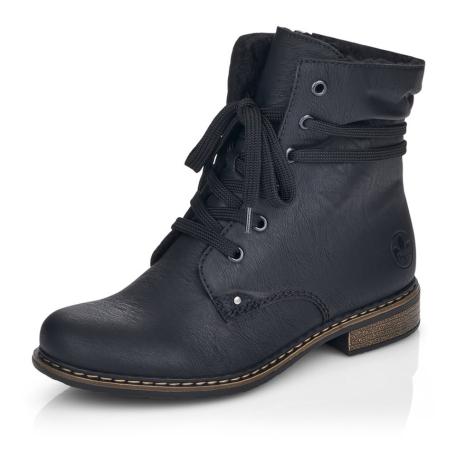 Dámská kotníková obuv RIEKER 71229-02 černá W4