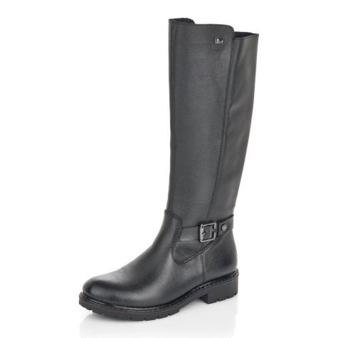Dámské kozačky RIEKER Y9192-00 černá W4