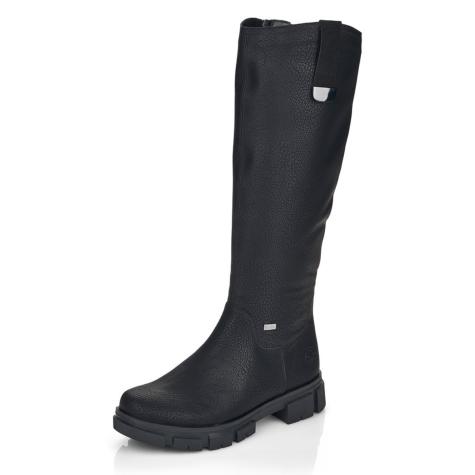 Dámské kozačky RIEKER Y7190-00 černá W4