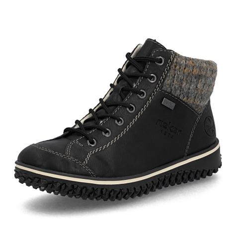 Dámska členková obuv RIEKER Z4243-01 čierna W5