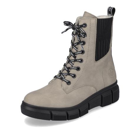 Dámska členková obuv RIEKER X3414-60 béžová W5