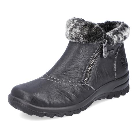 Dámska členková obuv RIEKER L7172-00 čierna W5