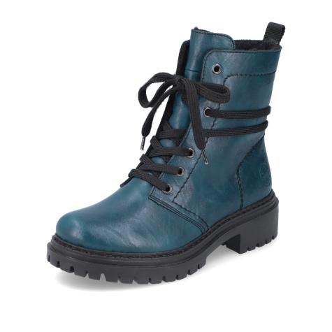 Dámská kotníková obuv RIEKER 72675-12 modrá W5